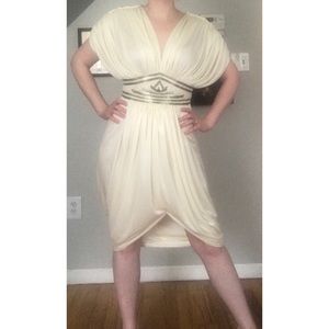 Tadashi Saks Fifth Ave beaded gown